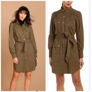 Trina Turk Dobby shirt dress